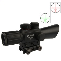 4X30EG Rifle Scope Illuminated Rangefinder Reticle with Red Laser