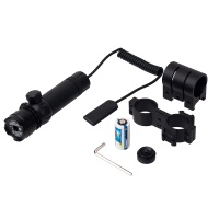Tactical red laser dot outside adjusted riflescope sight with 2 mounts