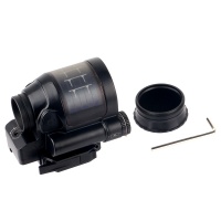 Solar Sealed Reflex Sight  Red Dot with Quick Release Flattop Mount