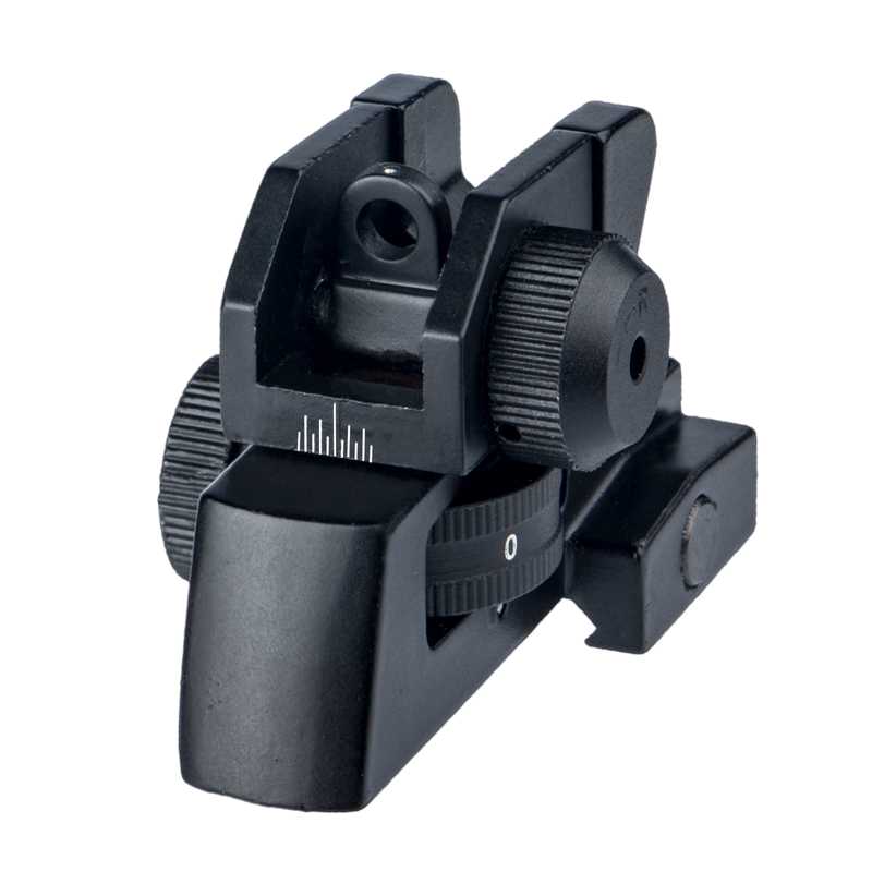 Mechanical Rear Sight M4 AR15 for Picatinny/Weaverstyle Rails