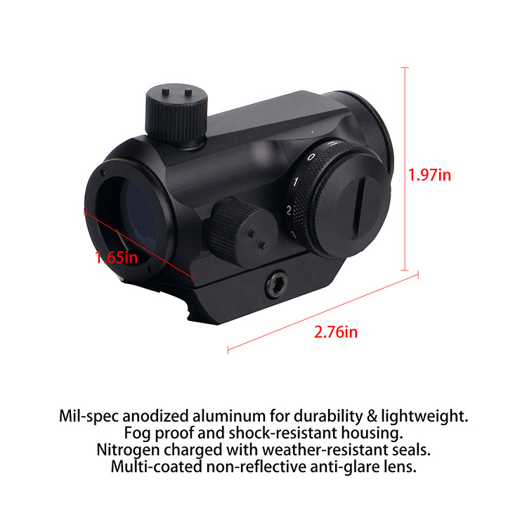 Best Rated T1 Micro Red Dot Reflex Sight