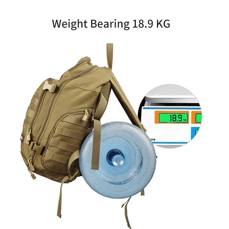 40L MOLLE Tactical Backpack Waterproof Rushpack