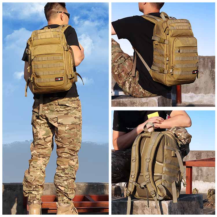 40L MOLLE Military Tactical Waterprof Backpack