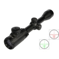 3-9x40EG Red/Green Illuminated Riflescope with Integral Sunshade