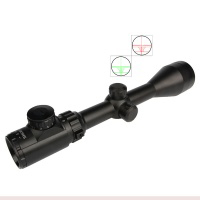 3-9x50EG Red/Green Illuminated Riflescope with Integral Sunshade
