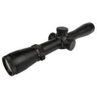 3.5-10X40 Rifle Scope with Unilluminated Mil Dot Reticle
