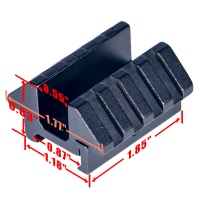 4-Slot 45 Angle Offset Side Dual Rail Mount