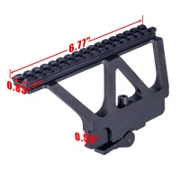 AK 47/74 Quick Detach Side Picatinny Rail Scope Mount
