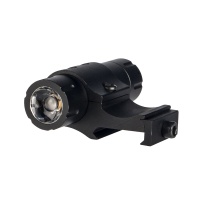 Tactical Handheld Ultra-Compact 100 Lumen Flashlight with Offset Picatinny Mount
