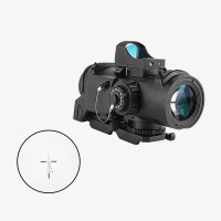 DR Fixed 4X32F Rifle Scope with Red Dot Reflex Sight