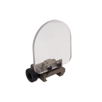 Round Lens Cover Shields Rail Mounted Sight Protector DE