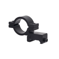 Offset Flashlight 1" 25.4mm Ring Mount with Picatinny Rail