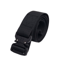 Tactical Belt Military Waistband with Metal Quick-release Cobra Buckle XL Black