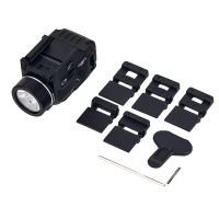 TLR-8 Tactical Weapon Light Rail Mounted with Red Laser Black