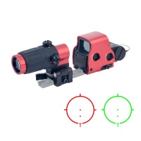 G33 Magnifier with Switch to Side Mount + Holographic Weapon Sight 558