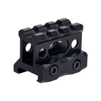 3 Slots 1" Height Slim Picatinny Short Riser Mount