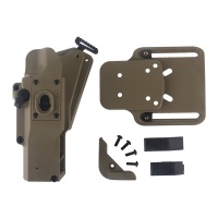Tactical Holster Flashlight Weapon Light Pistol Holster for XH15/XH35/X300UH-B