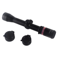 ANS Riflescope 3-9X40E Red Fiber Riflescope 1/4MOA Rifle Scope for Tactical Outdoor Hunting