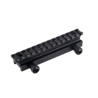 13 Slots Picatinny Riser Mount with 20mm Picatinny Rail