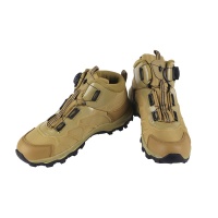 Auto Lace-Up Tactical Military Combat Army Leather Boots