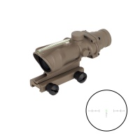 4X32 Tactical Scope Fiber Optic