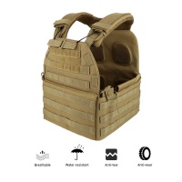 Military Tactical MOLLE Plate Carrier Armor Vest