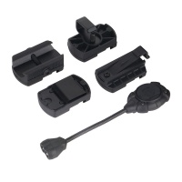 Tactical Helmet Mounted Multi-Function Light Black