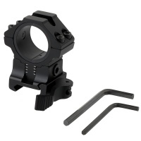 Optics Quick Detach QD Scope Rings 30mm 1" Picatinny