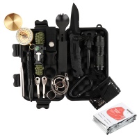 Survival Kit 17 in 1 Camping Survival Gear and Equipment