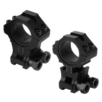 30/25.4mm Adjustable Height Scope Rings Fits 11mm rail