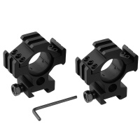 30mm/25.4mm Tri-Rail Picatinny Rail Mount Scope Rings