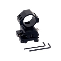 Flip To Side QD Picatinny Mount for 30mm Scope Sight Magnifier