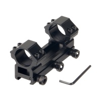 One-piece 25.4mm Scope Mount Ring with 20mm Picatinny rail