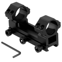 One-piece 25.4mm High Tactical Scope Mount Ring 20mm Picatinny/Weaver rail