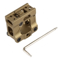 Tactics Scope Riser Mount UN Universal Red Dot Sight Mount for 20mm rail Airsoft T1 / T2  DE
