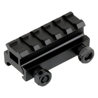 Tactical red dot sight rifle scope 20mm rail mount 5slots
