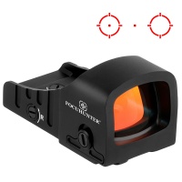 FOCUHUNTER Optics GLOCK MOS Multi-Reticle Precision Red Circle Dot Reflex Red Dot Sight  Lower 1/3 Co-Witness