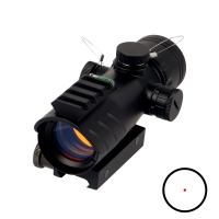 1x30 Tactical Red Dot Sight Reflex Scope with Bubble Level 20mm Rail Mount