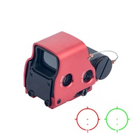 Tactical RED / GREEN Dot Sight Airsoft Reflex Sight Supports 20mm Rail QD Mount ( Red )