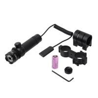 Tactical laser dot outside adjusted riflescope sight with 2 mounts