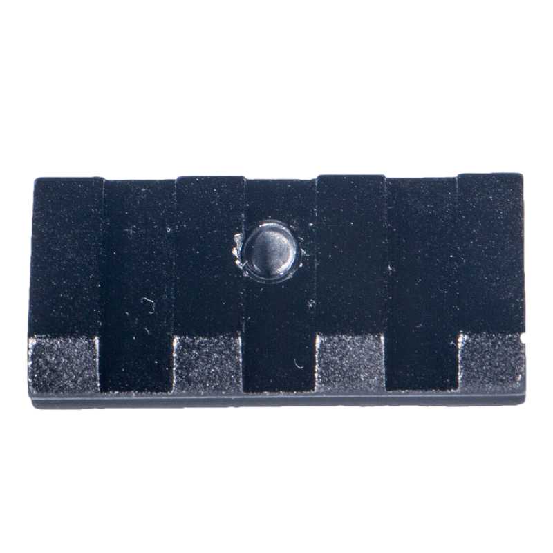 Ultra Low Profile Offset Picatinny Rail Mount 45 Degree 20mm Side Black for Red Dot, Mangifiers, Flashlights