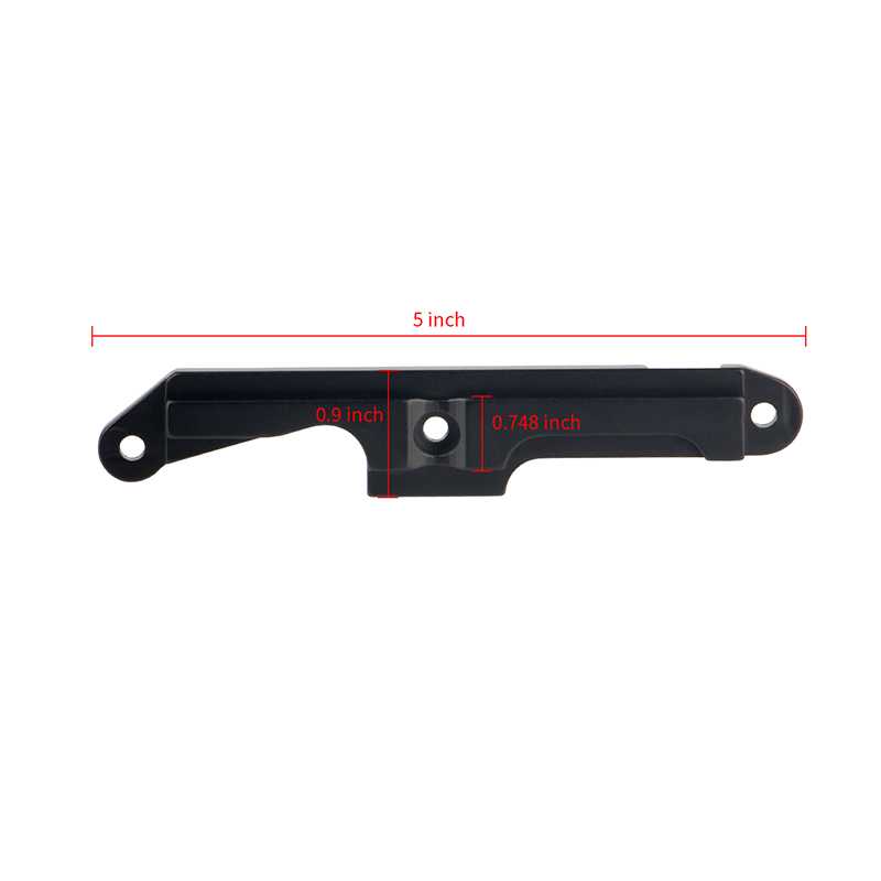 Dovetail Steel Side Plate for AK/Saiga Airsoft AK47 Side Scope Mount