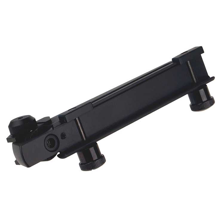 Detachable AR Dual Apertures A2 Rear Sight 20mm Picatinny Mount