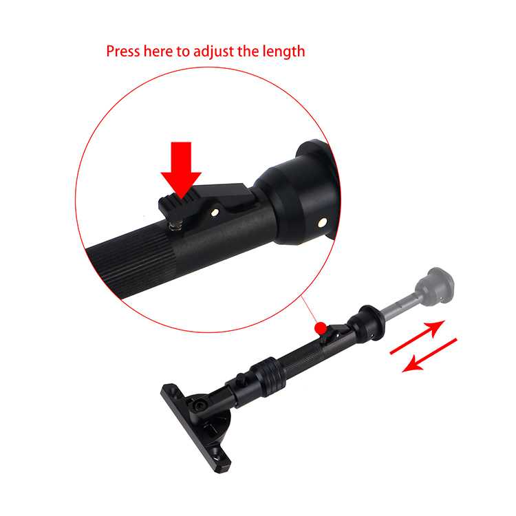 M-LOK Two-piece Bipod 6 - 9"