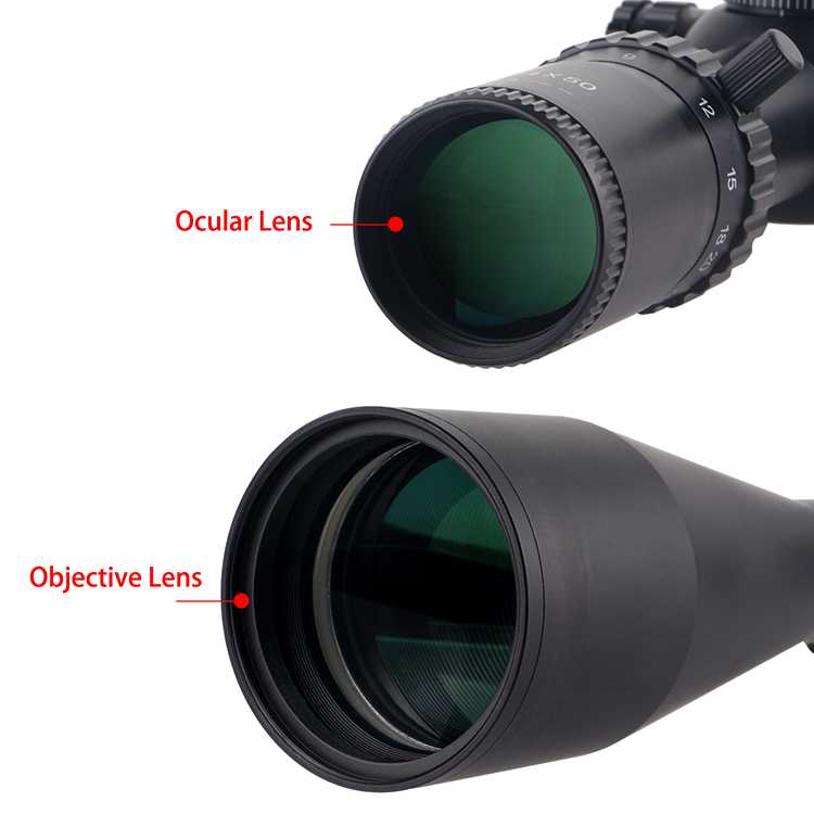 6-24x50 FFP Riflescope with Illuminated Rangefinder Reticle 6-24x50 FFP Riflescope with Illuminated Rangefinder Reticle
