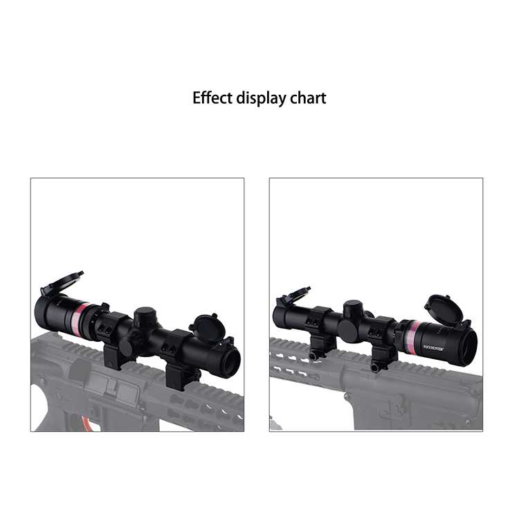 1.5-6x24 Fiber Optic Rifle Scope