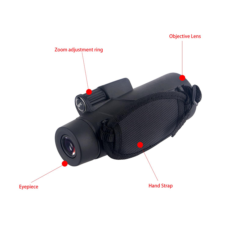 12X50 High Powered POCKET Monocular