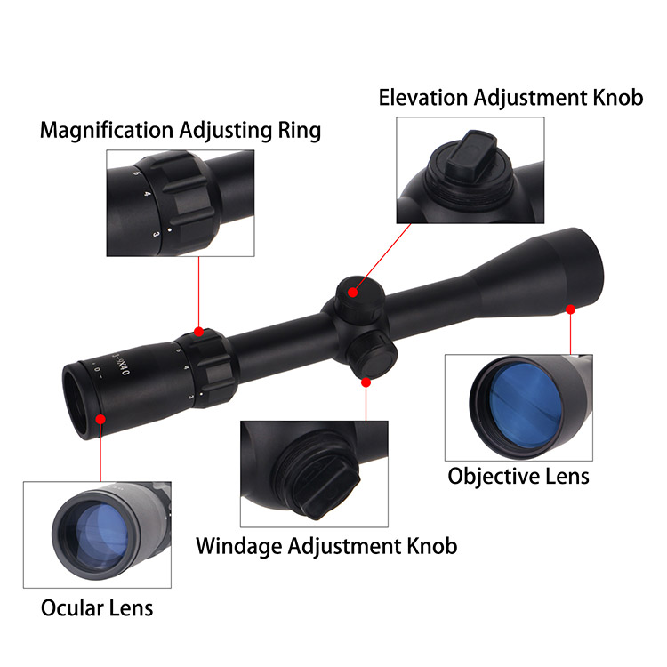 Top Rated 3-9x40 Rifle Scope 