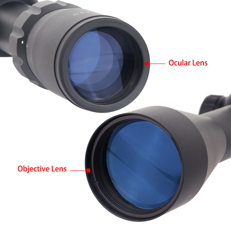 3-9x40 Rifle Scope with Duplex Reticle