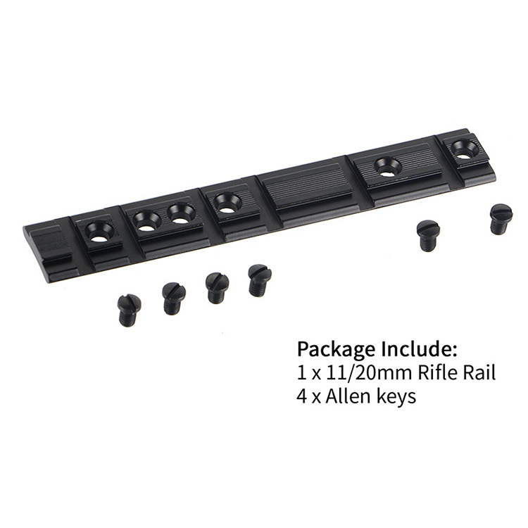 Ruger 10 22 Scope Mount 11mm Dovetail 20mm Weaver Picatinny Adapter 6 Slot